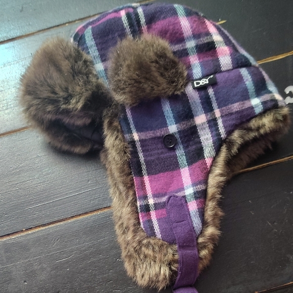 D&Y WOMEN'S PLAID TRAPPER WINTER 🥶 🥶 🥶 BEANIE/HAT 🥶 🥶 🥶 🥶 🥶 🥶 🥶 🥶 🥶 - Picture 12 of 12